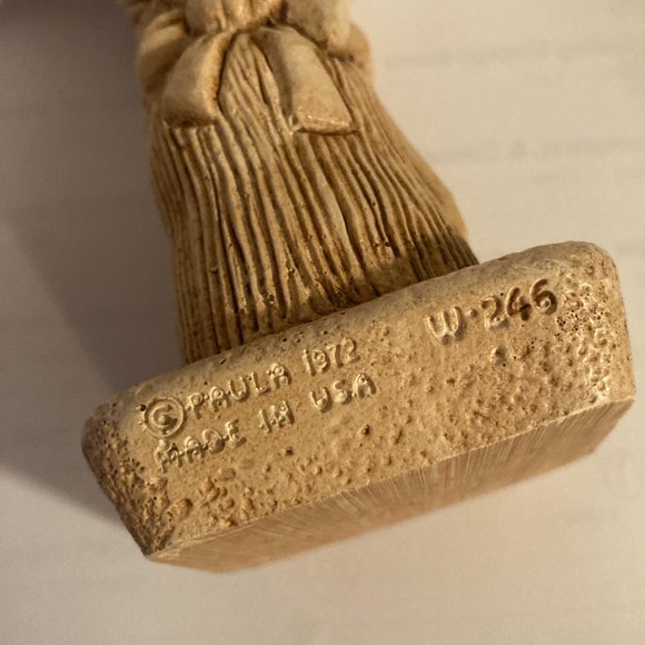 Vintage 1970s Paula Figurine Knick-Knack "World's Greatest Grandma" Mother's Day - Picture 7 of 8